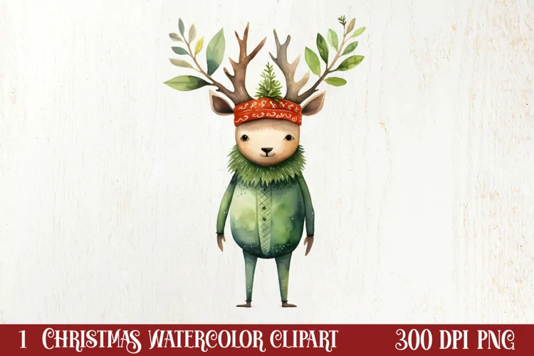 Christmas Knitting Clipart Watercolour , Christmas PNG