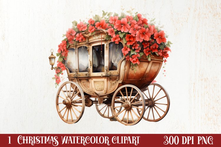 Vintage Christmas Clipart Image 10