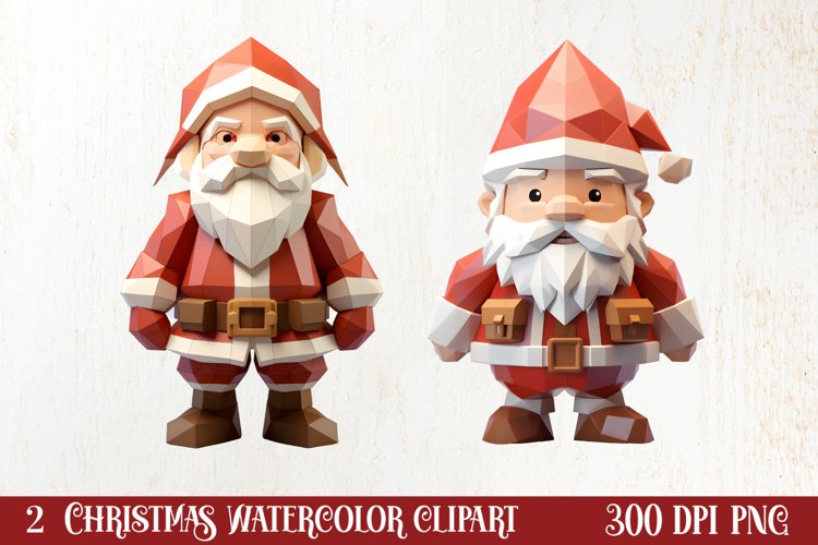 Christmas Origami Style Sublimation, Christmas PNG