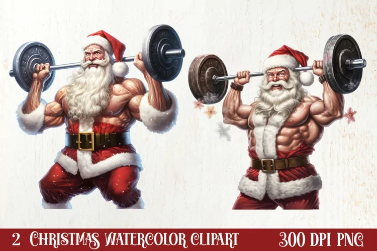 Handsome Santa Claus Clipart, Santa Claus Clipart