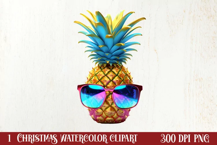 Tropical Christmas Clipart , Christmas PNG