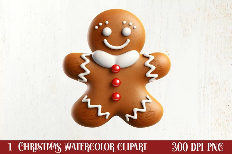 3D Christmas Sublimation Clipart