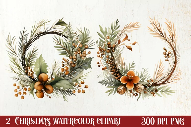 Hand Drawn Cozy Christmas Clipart, Christmas PNG