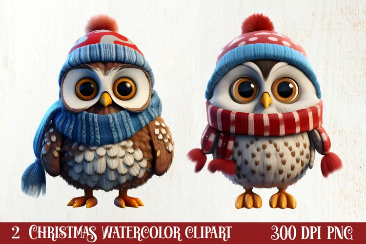 3D Christmas Sublimation Clipart