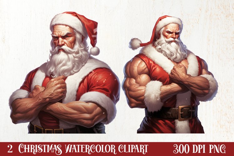 Handsome Santa Claus Clipart, Santa Claus Clipart