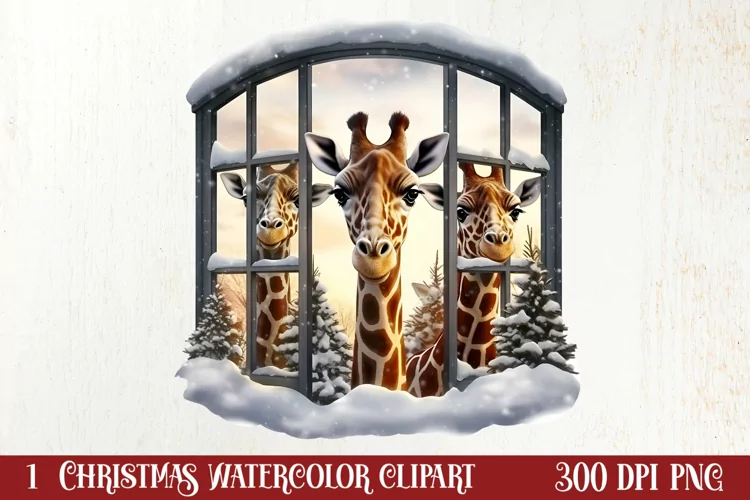 Cozy Christmas Family Animals Clipart , Christmas PNG