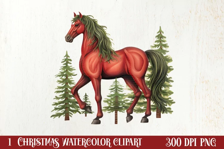 Christmas Knitting Clipart Watercolour , Christmas PNG