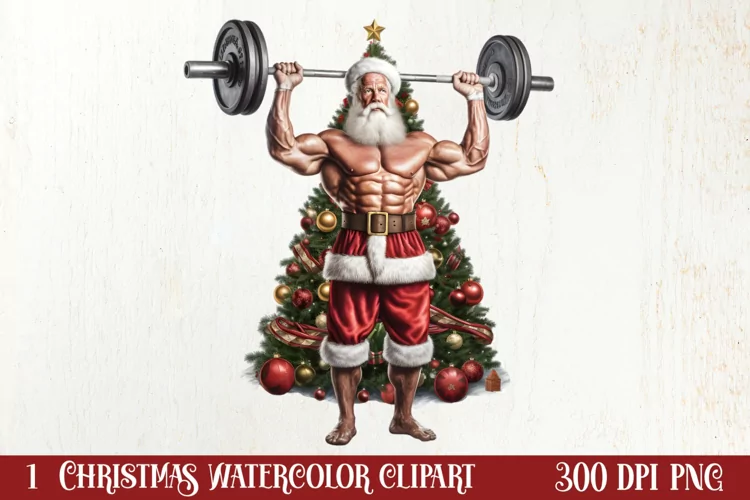 Handsome Santa Claus Clipart, Santa Claus Clipart
