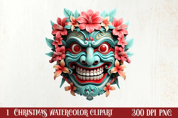 Tropical Christmas Clipart , Christmas PNG