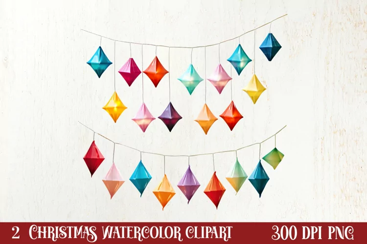 Christmas Origami Style Sublimation, Christmas PNG