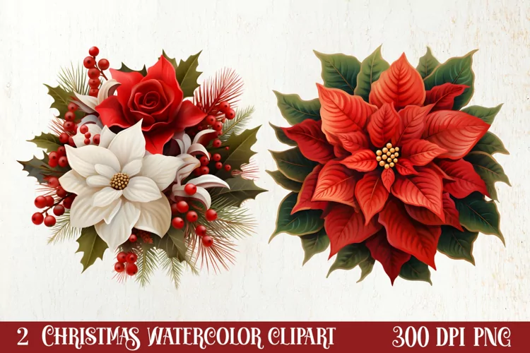 3D Christmas Sublimation Clipart
