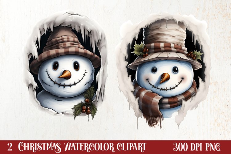 Snowman PNG Image 21