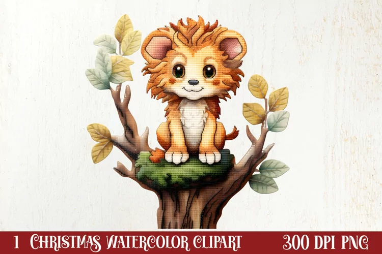 Christmas Knitting Clipart Watercolour , Christmas PNG