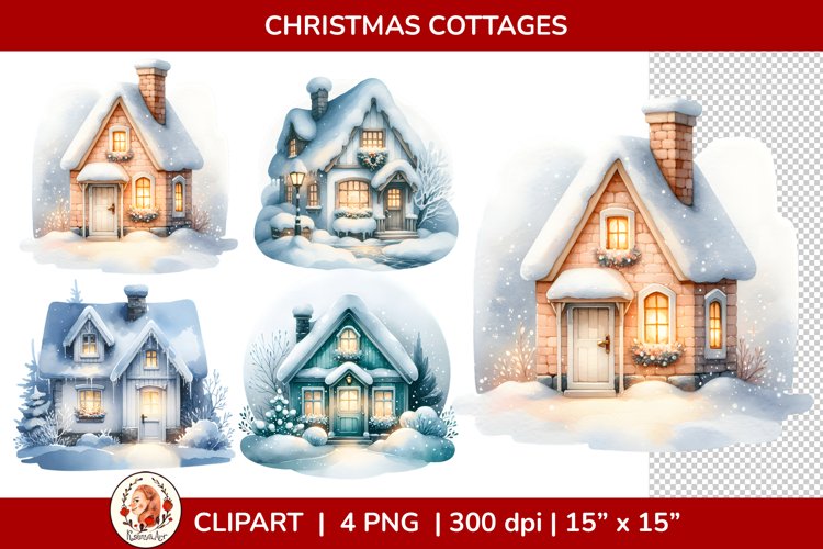 Christmas House Clipart, Christmas Clipart