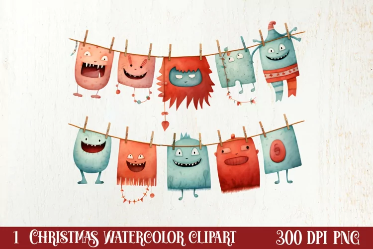 Christmas Clipart Sublimation, Christmas Clipart