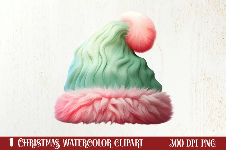 Pastel Christmas Shublimation Clipart, Pastel Christmas Clip