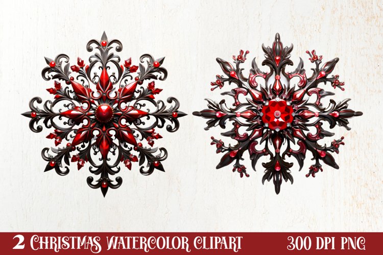 Gothic Christmas Clipart Sublimation, Gothic Christmas