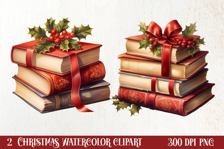 Christmas Watercolor Clipart Image 10