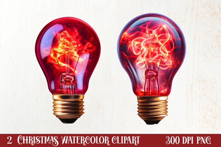 Christmas Watercolor Clipart Image 22