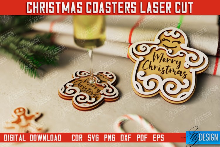 Christmas Coasters | Cup Coasters | Festive Table | Holiday