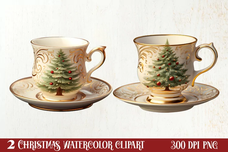 Christmas Coffee Clipart Sublimation, Christmas PNG
