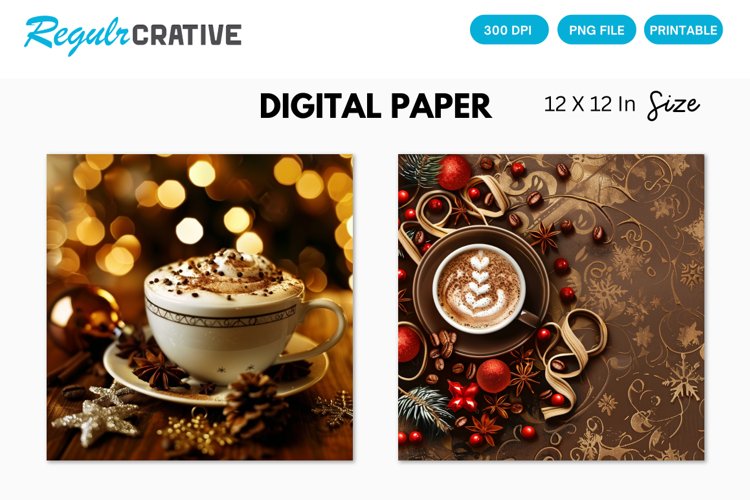 Latte Clipart Image 14