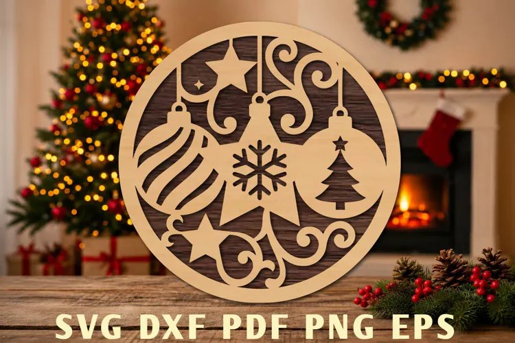 Christmas Collection Laser Cut SVG
