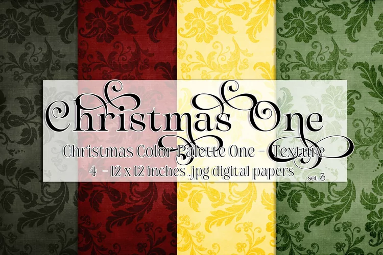 Christmas Background, Christmas One Color Palette, Texture 3