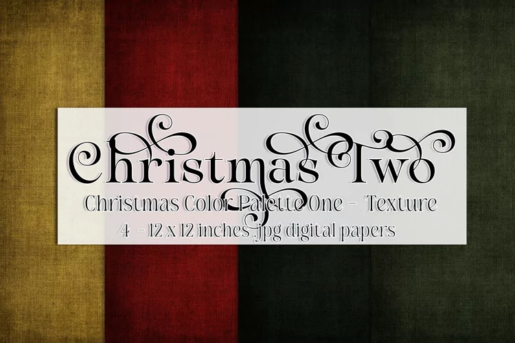 Christmas Background, Christmas Two Color Palette, Texture 2