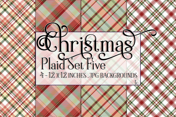 Plaid Background Image 3