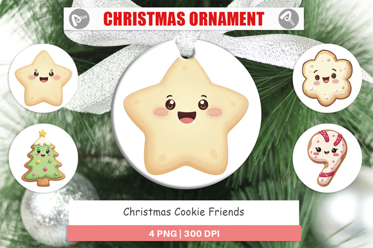 Ornament Christmas Cookies