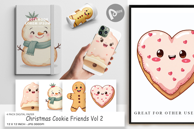 Gingerbread Cookie Clipart Image 20