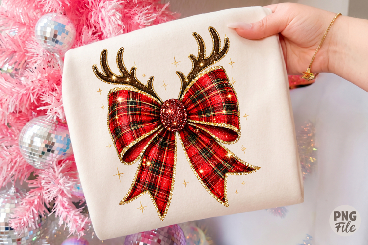 Christmas Bow Clipart Image 4