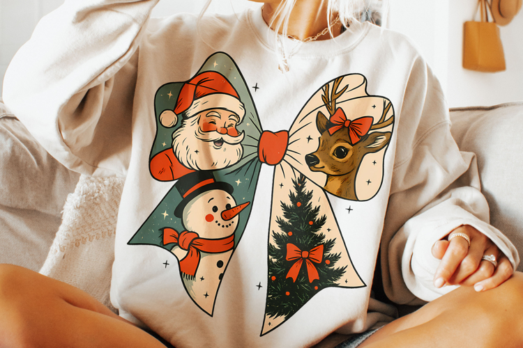 Christmas Bow Clipart Image 8