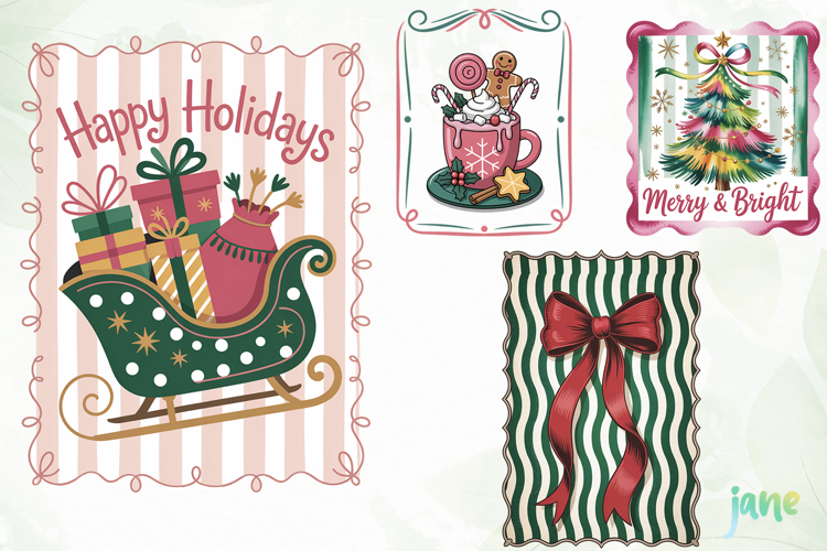 Christmas Coquette Png Sublimation