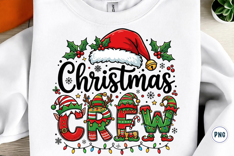 Christmas Crew 2026 PNG