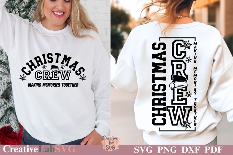 Christmas Crew SVG PNG, Family Christmas SVG