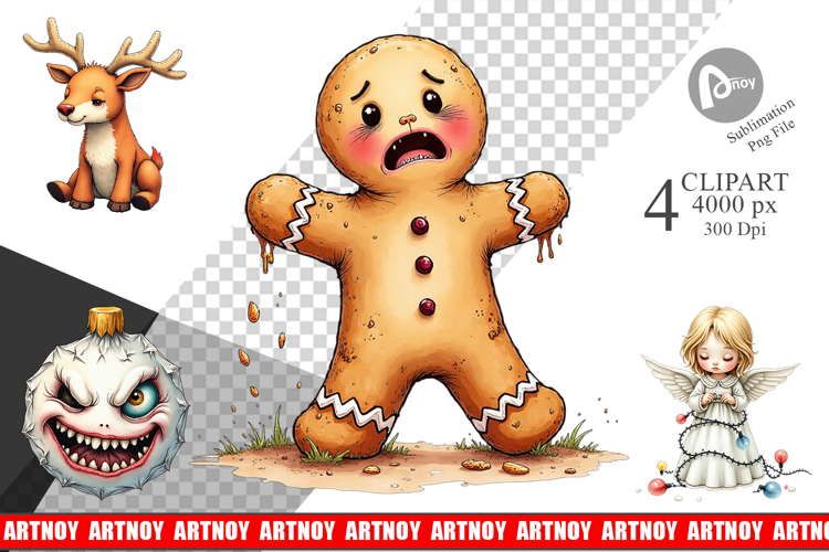 Funny Faces Clipart Image 11