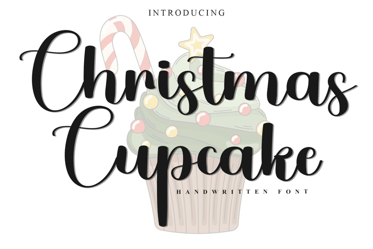 Christmas Cupcake