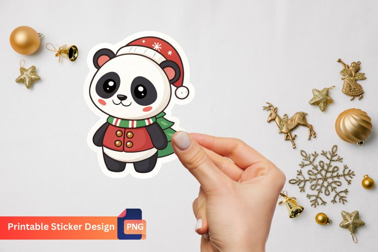 Cute Panda Clipart Image 4
