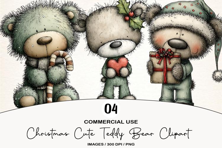 Teddy Bear Illustration Image 9