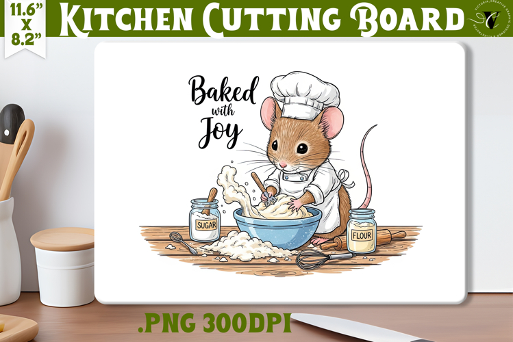 Kitchen Cutting Board | Cute Christmas Cutting Board