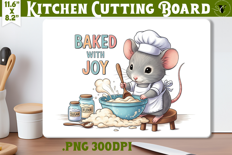 Kitchen Cutting Board | Cute Christmas Cutting Board