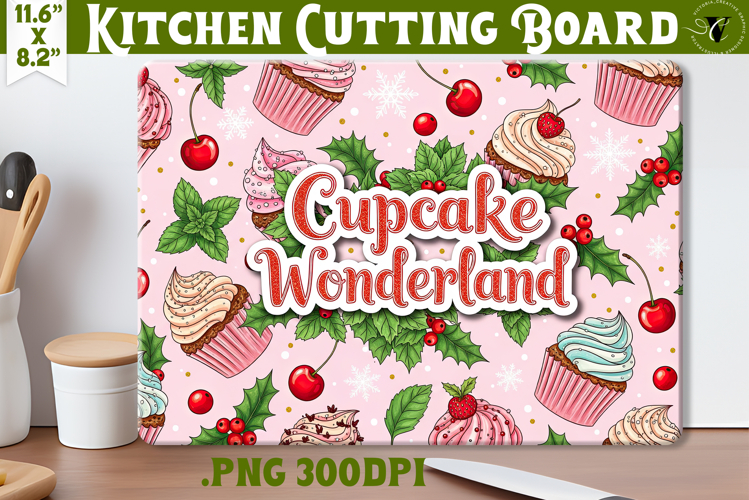Kitchen Cutting Board | Cute Christmas Cutting Board