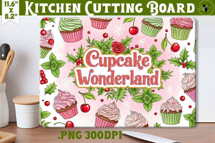 Kitchen Cutting Board | Cute Christmas Cutting Board