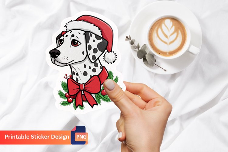 Dalmatian Clipart Image 5