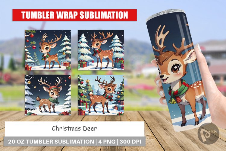 Christmas Tumbler Wrap Image 17