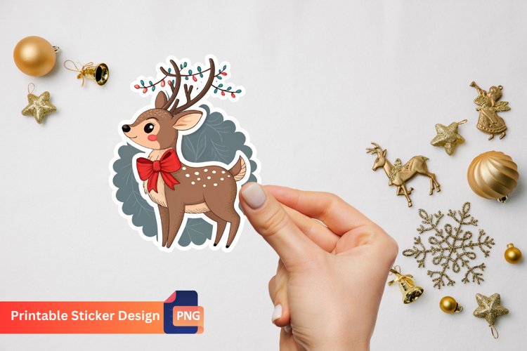 Reindeer Clipart Image 3
