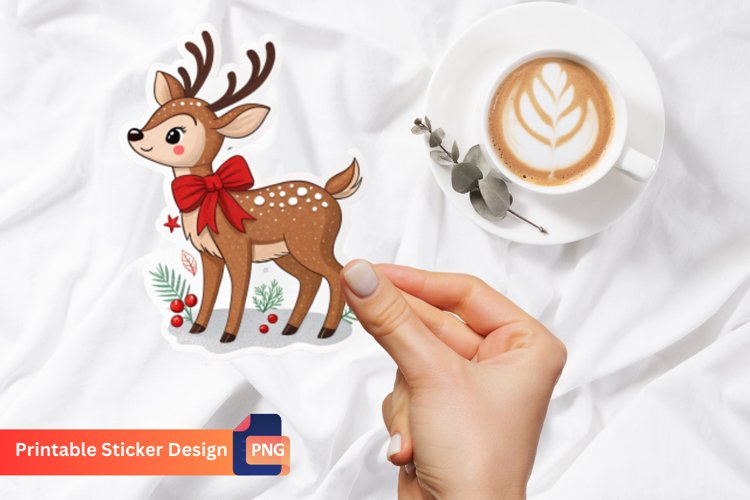 Christmas Reindeer Clipart Image 5