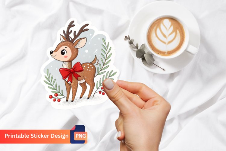 Reindeer Clipart Image 6